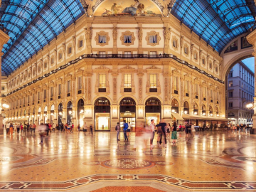 Milan Building Lights