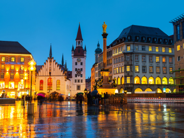 Munich Raining