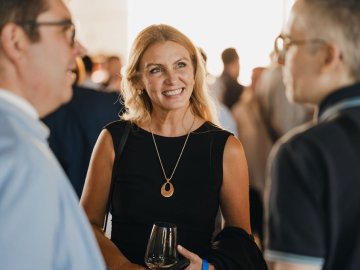 ESMT alumna during the alumni reunion