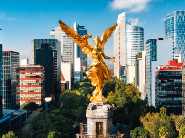 Image of The Angel of Independence in Mexico City
