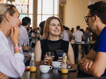 ESMT Executive MBA participants at the Annual Alumni Meeting