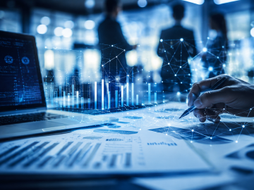 Data analysis and decision-making in a research environment.