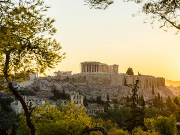 Image of the Acropolis in Athens, Greece