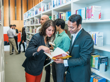 MBAs in library