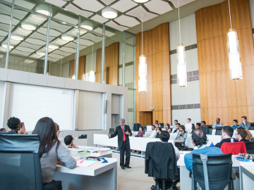 Students in auditorium