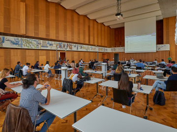 Full-time MBA classroom social distancing