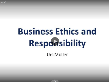 Ethics and Responsibility Course Intro