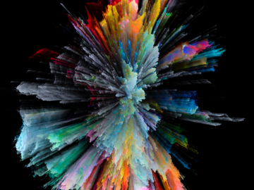 Acceleration of Colors