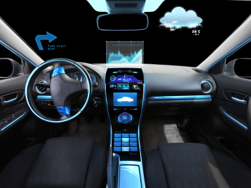 Digital technology in car