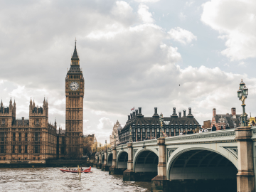 View of Big Ben, London, UK
