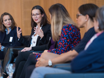 Female leaders on panel