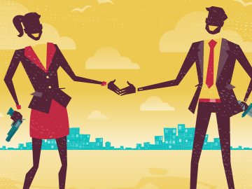 Business People are hiding their True Motives