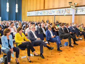 Audience at a conference