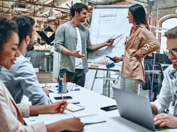 Scientists working for startups