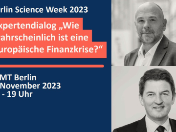 Expertendialog „Wie wahrscheinlich ist eine europäische Finanzkrise?“