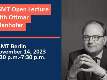ESMT Open Lecture with Ottmar Edenhofer