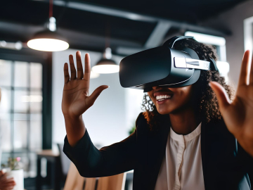 Woman in the Metaverse