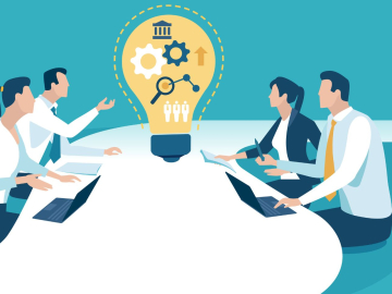 People working together