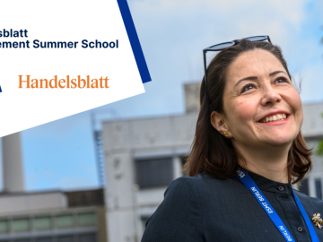 Handelsblatt Management Summer School banner