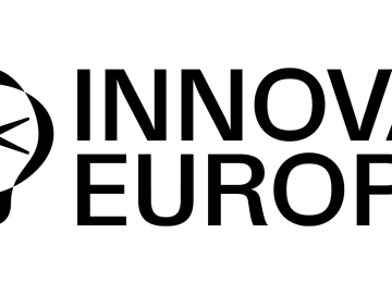 Innova Europe logo black on white background