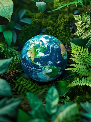 Leaves earth