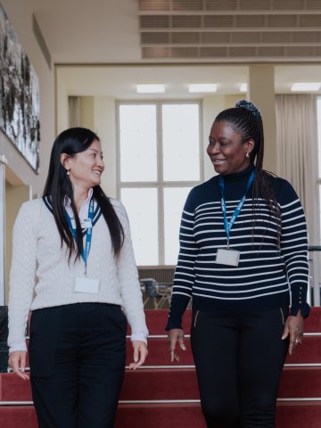 ETP participants at ESMT campus