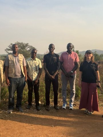 ESMT Master in Global Management alum Elise Most in Uganda during her Responsible Leaders Fellowship