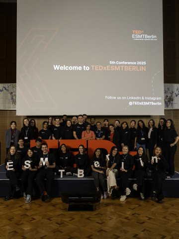 TEDxESMT Berlin student supporters 2025