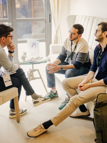 Bild einer Gruppe während Pioneers Offsite