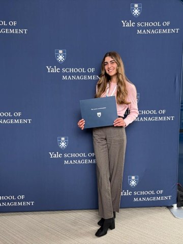ESMT Part-time MBA student Sophie Khalil on exchange at Yale SOM