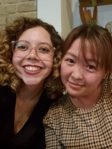 ESMT Berlin Full-time MBA students Beatriz Sgobi and S. Meca 