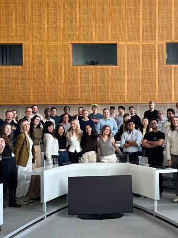 ESMT Master in Innovation and Entrepreneurship students in a classroom during the Summer Entrepreneurship Program