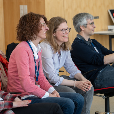 Female participants in the classroom