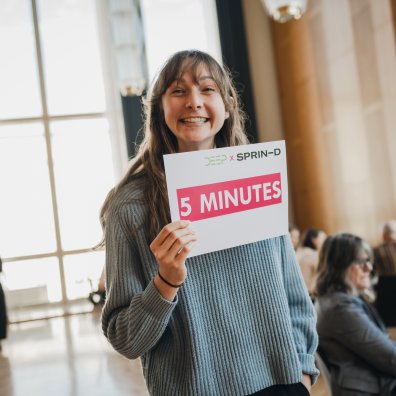 person holding time reminder