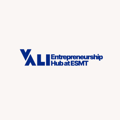 Vali Logo Blue White
