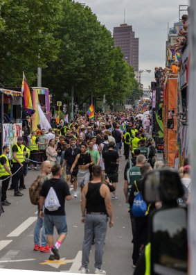 Marching at CSD