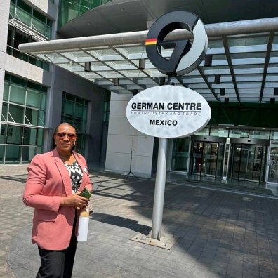 Chika Ananaba at the ESMT Global Experience Week in Mexico