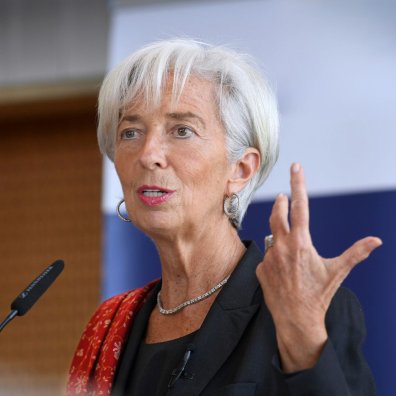 Christine Lagarde, President of the European Central Bank at an Event at ESMT Berlin Campus