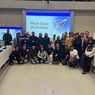 The ESMT Berlin Venture Club students during a workshop