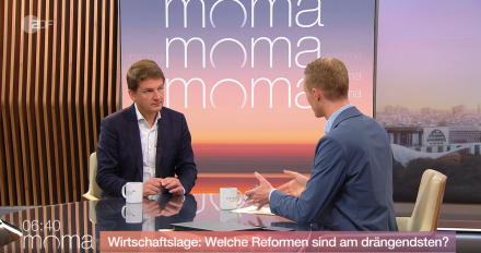 ESMT President Jörg Rocholl on the ZDf morgenmagazin show on May 27, 2026