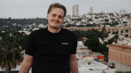 ESMT Berlin Master in Analytics and AI student Fynn Barkhausen on exchange in Mexico