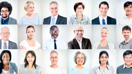 Diverse group of people 