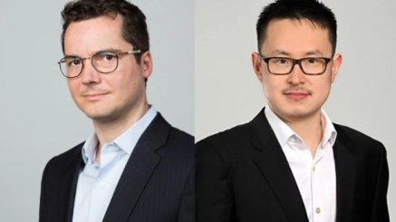 Professors Stefan Wagner and Nate Jingze Niu at ESMT Berlin