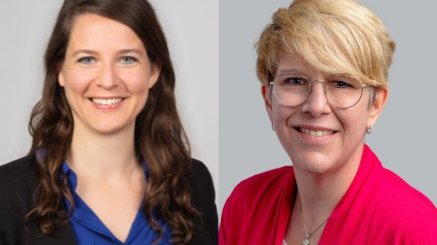 Molly Ihlbbrock and Jeanne Gaebler