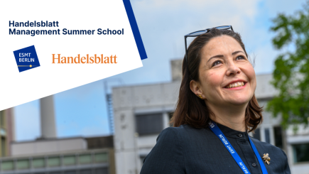Handelsblatt Management Summer School banner