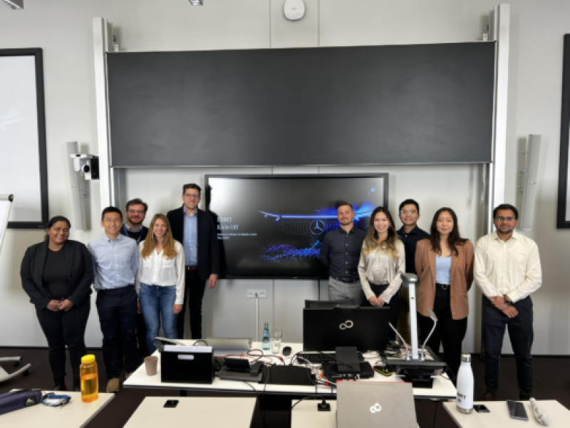James Lam consulting project with Mercedes-Benz Consulting