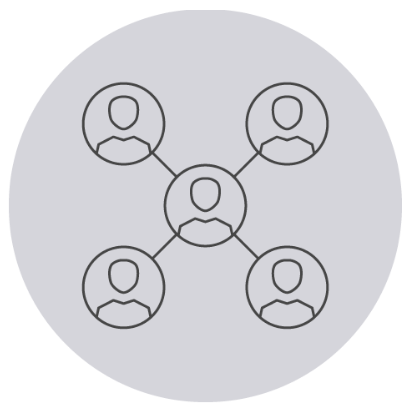 connected people icon
