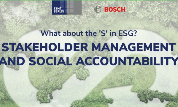 What about the “S” in ESG? Stakeholder management and social accountability