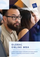 ESMT Berlin Global Online MBA brochure cover