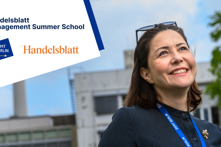 Handelsblatt Management Summer School banner
